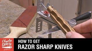 How to Sharpen Kitchen Knives