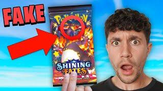 I Opened FAKE Pokémon Cards to Try to Find the Difference!
