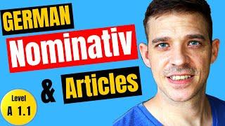 What is Nominativ? | Your First German Case Explained │ German Basics | YourGermanTeacher