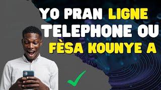 Mennaj ou pran ligne telephone ou ebyen men kòman pou verifye sa e dezaktivel rapid #kòman #ligne