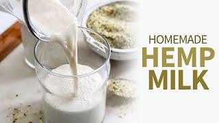 Hemp Milk | homemade dairy-free milk!