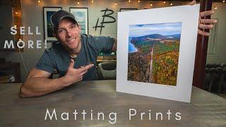 Matting Prints - Easily Mat your own prints at home for a professional look. How I do it.