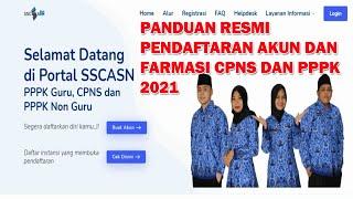 PANDUAN LENGKAP  CARA MENDAFTAR AKUN CPNS DAN PPPK 2021