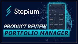 STEPIUM  Overview Portfolio Manager, a cryptocurrency exchange assistant on the stock exchange