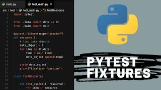 Python – Pytest Fixtures