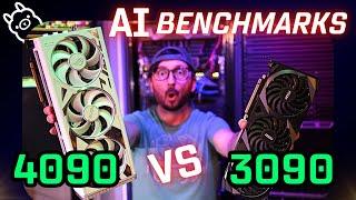 3090 vs 4090 Local AI Server LLM Inference Speed Comparison on Ollama