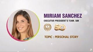 Personal Story By Miriam Sanchez 50k in Herbalife India Spectacular 2021