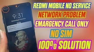 Mi Redmi Network Problem || How To Solve No Service || Mi Phone Signal Fault 100% Solution