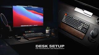 My 2021 Desk Setup Tour for Photography and Productivity - Work From Home