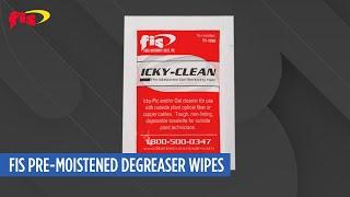 Pre-Moistened Degreaser Wipes