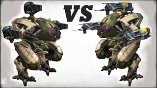 pursuer (Gust) vs Pursuer (magnum) Test | War Robots