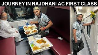 AC First Class Journey In CR Rajdhani Express