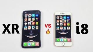 iPhone 8 Vs iPhone Xr in 2023 - Speed Test!! iOS 16.6.1