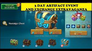 Lords Mobile -  NOSTALGIC ARTIFACTS AND EXCHANGE EXTRAVAGANZA - F2P tears and smiles ;)