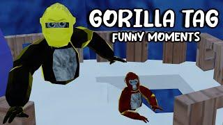 GORILLA TAG FUNNY MOMENTS - ice map -