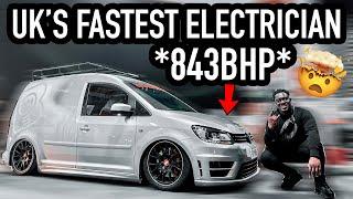 **843 BHP** VW CADDY AUDI S3 SWAP!