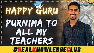 Happy Guru Purnima To all my  Teachers