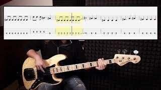 The Killers - Mr. Brightside (bass cover with tabs in video)
