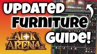 ARE YOU GETTING THE CORRECT FURNITURE? PRIORITY LIST! [AFK ARENA GUIDE]