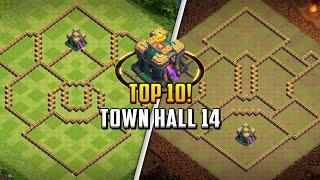 TOP 10! Town Hall 14 (TH14) Hybrid/Trophy Base Layout + Copy Link 2024 | Clash of Clans