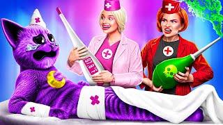 Catnap Hastanede! İYİ Doktor vs KÖTÜ Doktor! Poppy Playtime Hastanesi!