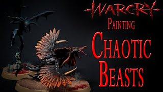 Quick painting Chaotic Beasts for Warcry