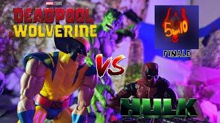 DEADPOOL & WOLVERINE vs HULK / Epic Stop-Motion Fight Finale / Multiverse conclusion