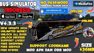 Bus Simulator Indonesia Mod Apk Versi 4.3.3 Terbaru 2024 - Free Shopping & Unlock All Bus