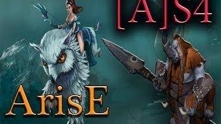 ArisE Mirana & [A] S4 Magnus gameplay |Dota 2| Rampage