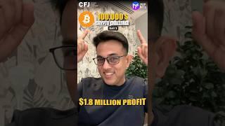 DAY3 DAILY CRYPTO CHALLENGE … Profit $1.8 Million 