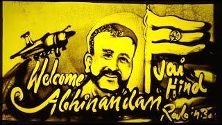 Salute Abhinandan I JAI HIND I by Speed Painter Rabin Bar