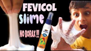 Fevicol Slime | How To Make Slime With Fevicol | No Glue | No Borax | Danish world |