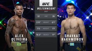 Shavkat Rakhmonov vs Alex Oliveira | FULL FIGHT