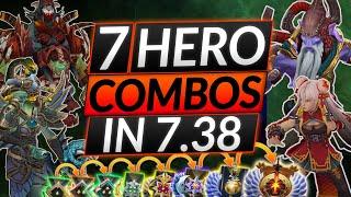 7 HERO COMBOS IN PATCH 7.38 - The Best Game and Lane Combos - Dota 2 Meta Guida