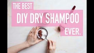 Easiest DIY Dry Shampoo Recipe that Actually WORKS (and some hair care tips!)