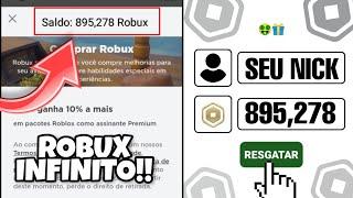 VAZOU COMO GANHAR MAIS DE *899,000* R0BUX DE *GRAÇA* NO ROBLOX (FUNCIONANDO EM 2023)!!