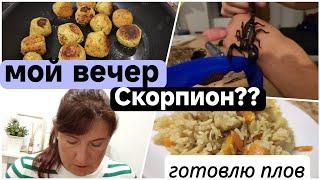 #vlog / вкусный ужин/ фалафель/ кого держит наш сын?