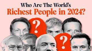 Top 10 Richest People in the World | 2024 Wealth Ranking Bar Chart Race