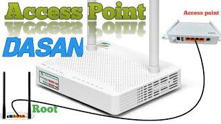 How to configuration DASAN as a WiFi access point ( AP)