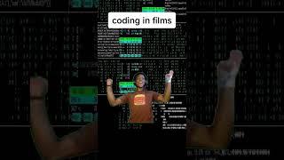 ‍️Coding in film vs real #shorts #coding #code #comedy #funny #trends #programming #ishowspeed