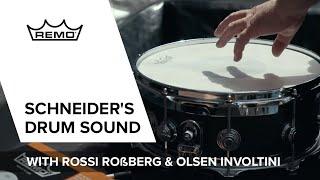 Christoph Schneider on REMO Drum Heads / The Setup