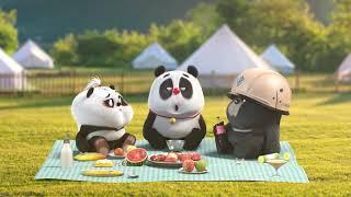 【Bamboo Panda️】what's the color of ur fart | Chinese Short Animation | 熊猫班卜 #shorts #funny #panda