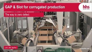 Corrugated production - Box Monitoring - GAP & Slot depth measurement (EN)