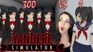 300 Nemesis Chans VS 1 Yandere | Yandere Simulator Survival Mod