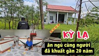 Rùng mình người cháu đã mất tối về ngủ chung mùng chú Bảy ở nhà mồ gần 20 năm