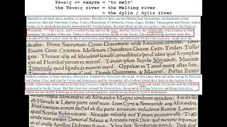 Why the "Tanais" is the "Melting" river and Scythians are Slavic speakers [A Piece from Video No.4]