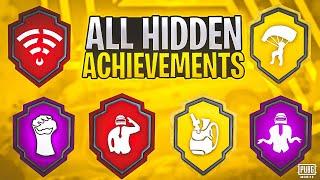 All Hidden Achievements | UnRanked Mode |PUBGM