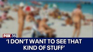 People upset over nudists on Florida beach: 'It was uncomfortable':