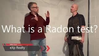 What is a radon test?