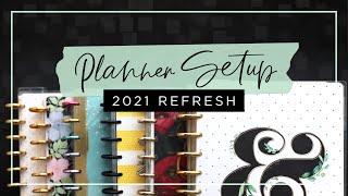 I’m Changing Things Up! My 2021 Catch-All Classic Happy Planner Setup Refresh